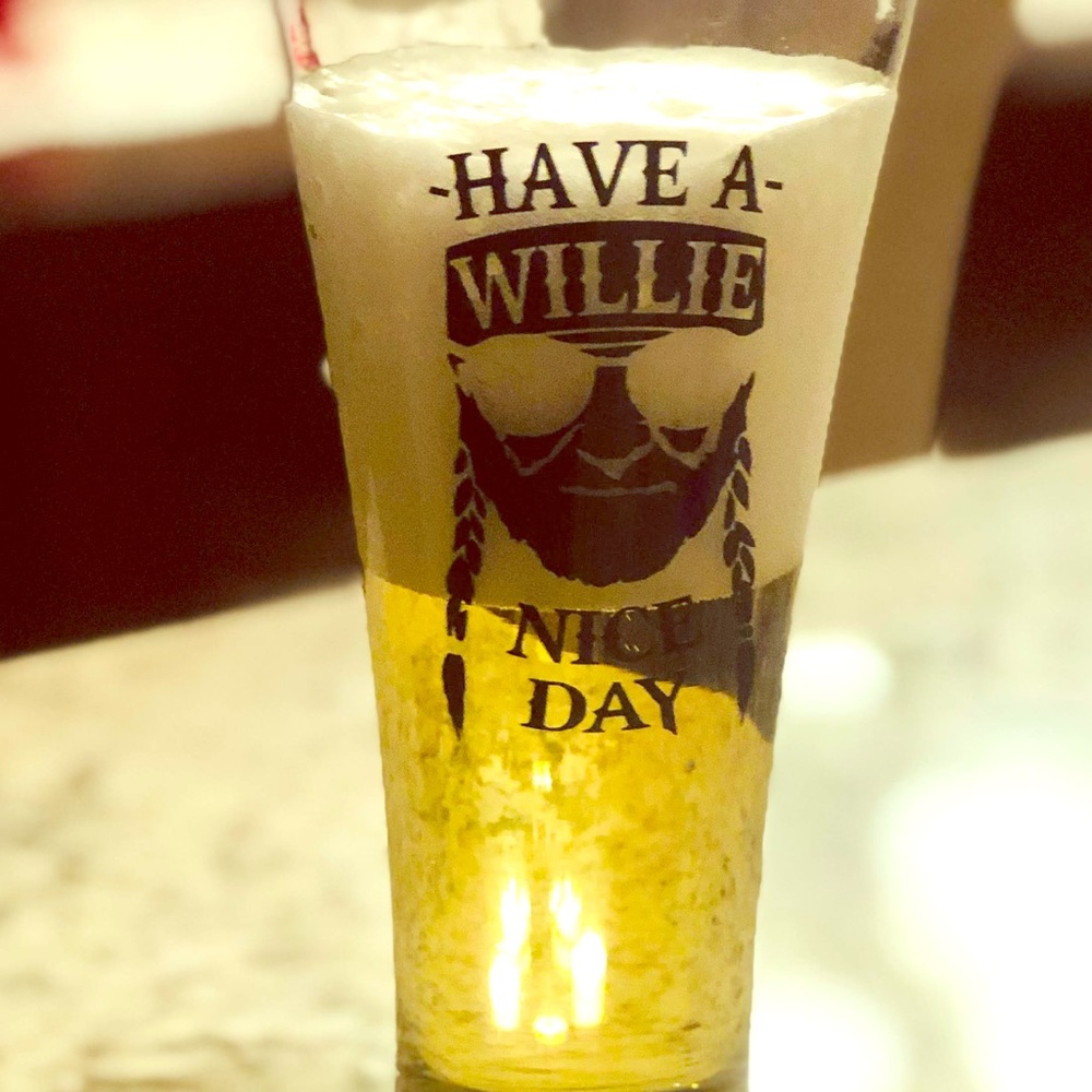 Pilsner Glass-Have a Willie Nice Day
